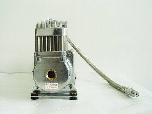 ট্রাক অফ রোড মেটাল এয়ার রাইড বায়ুসংক্রান্ত Dc12v ট্যাংক সাসপেনশন পাম্প সঙ্গে গাড়ী বায়ু সংকোচকারী