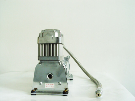 একক 150psi 12V 1/4 "এয়ার সাসপেনশন সংক্ষেপক ভারী দায়িত্ব সিলভার