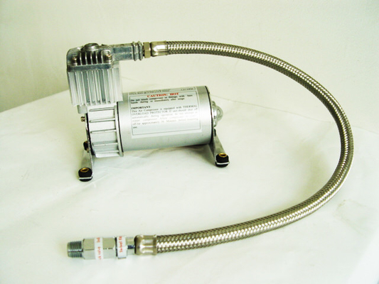 130 PSI 12V সিলভার ইনলাইন ভালভ এয়ারব্যাগ এয়ার সংক্ষেপক ক্রোম মেটালিয়াল পরীক্ষা করুন