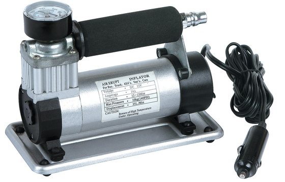 ভারী দায়িত্ব গাড়ি যানবাহন এয়ার সংক্ষেপক 12v / অটো এয়ার সংকোচকারী পোর্টেবল