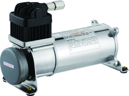ল্যান্ড রোভারের জন্য 12 ভি মেটাল সিলভার 150psi এয়ার রাইড সাসপেনশন কমপ্রেসার স্টেইনলেস লোড পায়ের পাতার মোজাবিশেষ