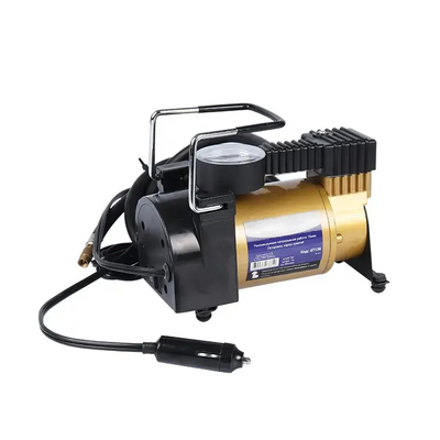একক সিলিন্ডার মিনি টায়ার পাম্প DC12v মেটাল এয়ার কম্প্রেসার এয়ার রাইড টায়ার ইনফ্লেটার ট্রাকের জন্য