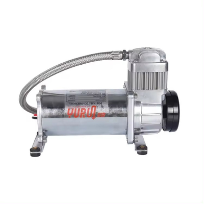 ট্রাক অফ রোড মেটাল এয়ার রাইড বায়ুসংক্রান্ত Dc12v গাড়ী এয়ার কম্প্রেসার বায়ু টুল ব্রেক সঙ্গে ট্যাংক সাসপেনশন পাম্প