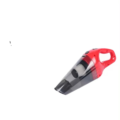 প্লাস্টিকের গাড়ি ভ্যাকুয়াম ক্লিনার লাল DC12v পোর্টেবল সিগারেট লাইটার ধোয়া যায় এমন ফিল্টার