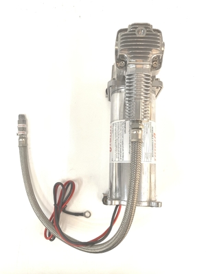 DUAL Heavy Duty ক্রোম গাড়ি এয়ার সাসপেনশন ট্যাঙ্ক অফ রোড সহ কম্প্রেসার