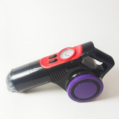 Dc12v মিনি পোর্টেবল ভ্যাকুয়াম ক্লিনার এবিএস ডিজিটাল গেজ প্লাস্টিক এয়ার কম্প্রেসার