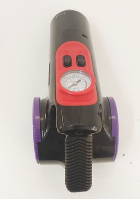 Dc12v মিনি পোর্টেবল ভ্যাকুয়াম ক্লিনার এবিএস ডিজিটাল গেজ প্লাস্টিক এয়ার কম্প্রেসার