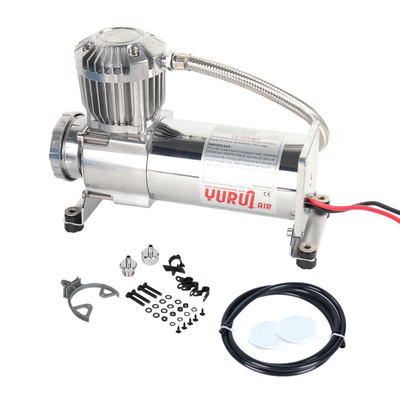DC 12V একক সিলিন্ডার অটো এয়ার সাসপেনশন কম্প্রেসার অটো এয়ার রাইড কম্প্রেসার