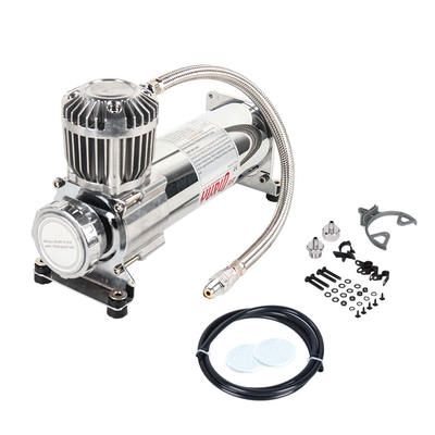 DC 12V একক সিলিন্ডার অটো এয়ার সাসপেনশন কম্প্রেসার অটো এয়ার রাইড কম্প্রেসার