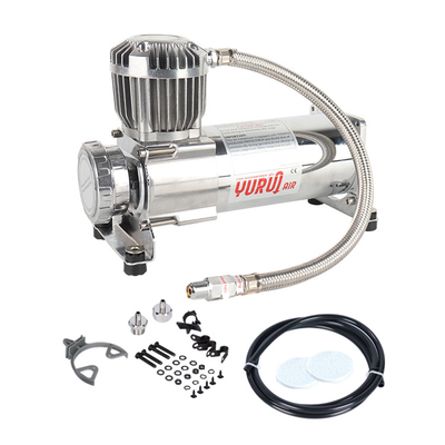 DC 12V একক সিলিন্ডার অটো এয়ার সাসপেনশন কম্প্রেসার অটো এয়ার রাইড কম্প্রেসার