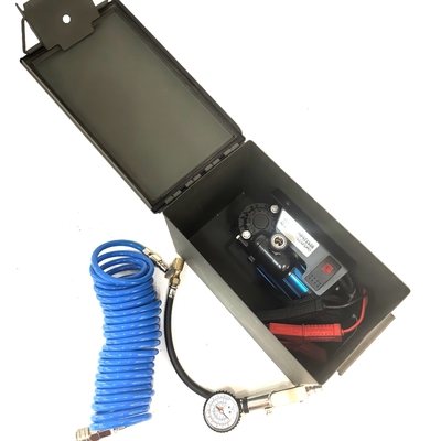 একক সিলিন্ডার ভারী দায়িত্ব DC12v অটো টায়ার inflation জন্য অফ-রোড গাড়ী বায়ু সংকোচকারী