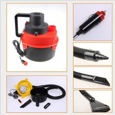 DC12v পোর্টেবল এবিএস কার হ্যান্ডহেল্ড কার ভ্যাকুয়াম ক্লিনার শক্তিশালী স্তন্যপান