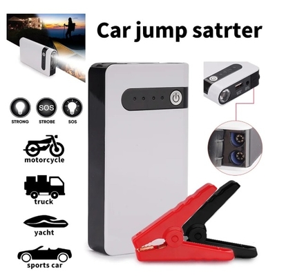 রিমোট সহ এলইডি ফ্ল্যাশলাইট এবং 11000mAh ব্যাটারি প্লাস্টিকের উপাদান সহ 12V পোর্টেবল জাম্প স্টার্টার