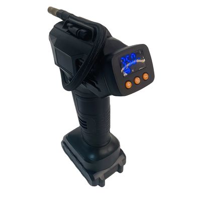 12V পোর্টেবল লিথিয়াম ব্যাটারি কার এয়ার কম্প্রেসার 150PSI