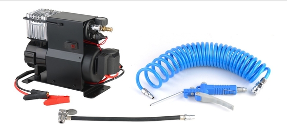 ভারী দায়িত্ব কম্প্রেসার 12v / 24v বায়ু সরঞ্জাম জন্য টায়ার inflator গাড়ী বায়ু কম্প্রেসার