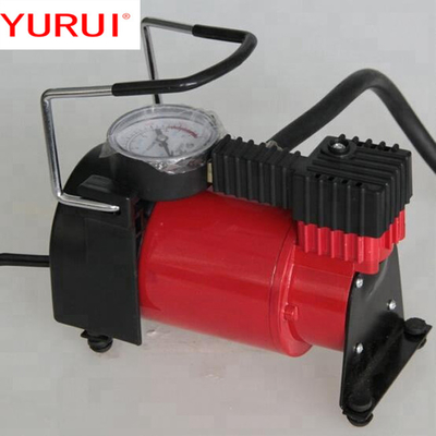 একক সিলিন্ডার মিনি টায়ার পাম্প DC12v মেটাল এয়ার কম্প্রেসার এয়ার রাইড টায়ার ইনফ্লেটার ট্রাকের জন্য
