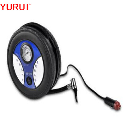 গাড়ি টায়ারের জন্য সিগারেট লাইটার প্লাগ সহ DC12V কার এয়ার কম্প্রেসার