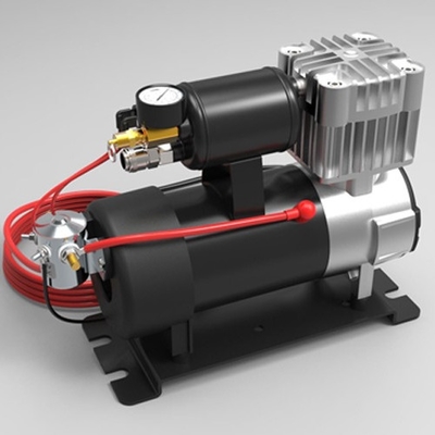 ভারী দায়িত্ব DC12V/24V ট্রাকের জন্য ধাতব গাড়ী বায়ু সংকোচকারী