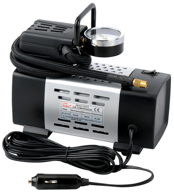 ভালো দাম পোর্টেবল মেটাল এয়ার সংকোচকারী 150PSI 12V শক্তিশালী মূল্যসঞ্চার 2 অগ্রভাগ অ্যাডাপ্টারগুলির সাথে অনলাইন
