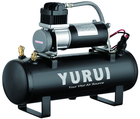 ভালো দাম 12 ভি 150PSI এয়ার সোর্স কিটস অ্যান্ডবোর্ড এয়ার সিস্টেম 1.5 গ্যালন ট্যাঙ্কস ব্ল্যাক মেটাল দ্রুত মূল্যবৃদ্ধির জন্য অনলাইন