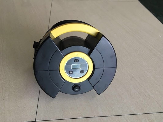 পোর্টেবল 12 ভি কার এয়ার কমপ্রেসর অটো শাট অফ 150psi গেজ ডিজিটাল লাইট সহ
