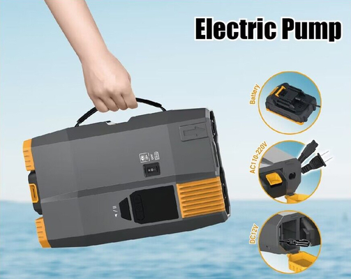 ব্যাটারি এবং AC110V-220V সঙ্গে 12 ভোল্ট বৈদ্যুতিক sup পাম্প দীর্ঘ সময় কাজ 20psi স্ক্রিন সঙ্গে