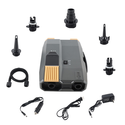 SUP এবং DC12V কার প্লাগ সঙ্গে রিচার্জযোগ্য এয়ার পাম্প এসি 110v-220v পাওয়ার বৈদ্যুতিক জন্য Paddle বোর্ড