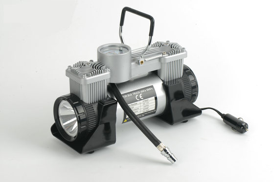 ভালো দাম 12v 180w 150psi পোর্টেবল কার এয়ার কনপ্রেসার মেটাল টায়ার পাম্প লাইট সহ অনলাইন