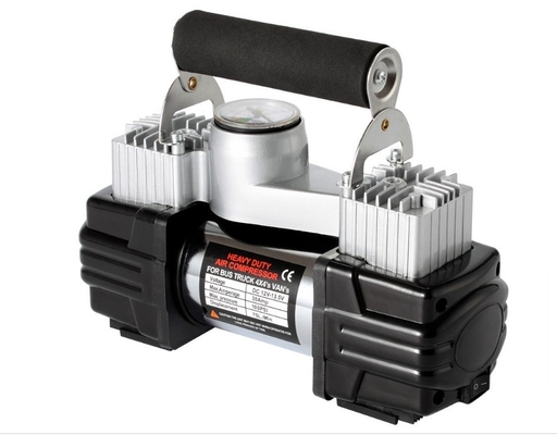 ভালো দাম DC12V ডাবল সিলিন্ডার মেটাল কার এয়ার কম্প্রেসার অনলাইন