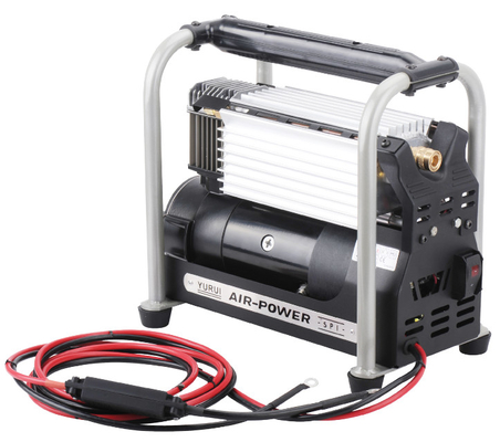ভারী দায়িত্ব DC12V এয়ার কম্প্রেসার অফ-রোডের জন্য টায়ার inflators পরিষ্কার বায়ু ফিল্টার 4WD