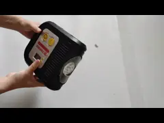 এলইডি লাইটের সাথে গাড়ির টায়ার ইনফ্লেশন জন্য DC12V দ্রুত inflation বৈদ্যুতিক বায়ু পাম্প